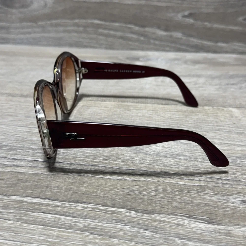 Ralph Lauren RL 861/S Eyeglass Frames Womens 58-22-130 Red Oversize Italy‎